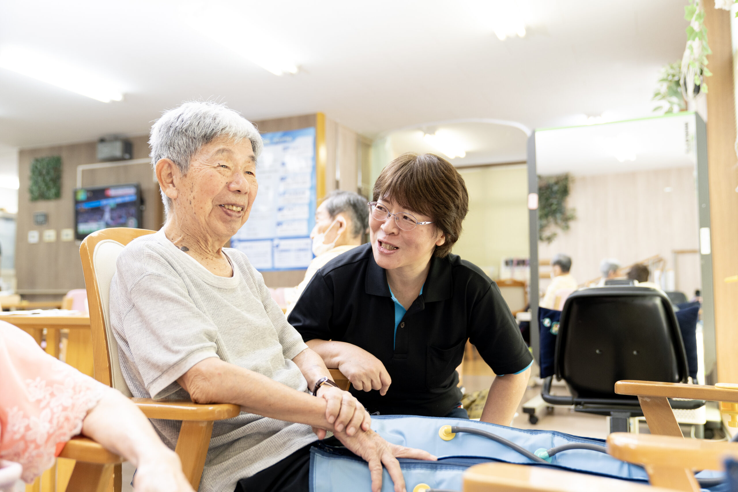 ベテランスタッフが築く“我が家”のような安心空間